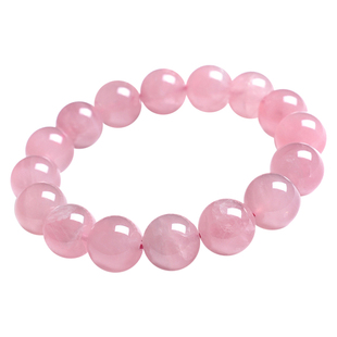 特价包邮 天然马达加斯加粉水晶手链 单圈女饰品 芙蓉晶手链秒杀