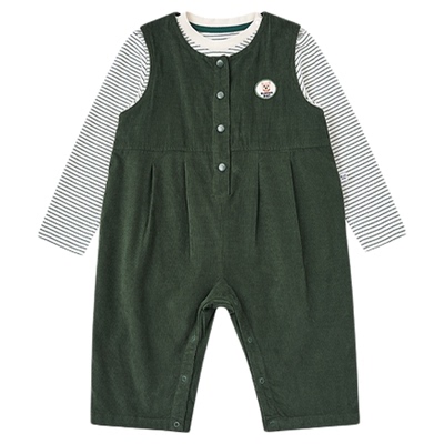 BLUEDOG蓝狗25FW秋灯芯绒连身服