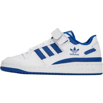 Adidas复古白蓝休闲运动情侣鞋