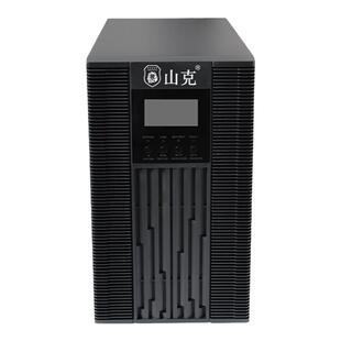 山克UPS不间断电源10KVA 8000W在线式三进单出外接电池延时2H套餐
