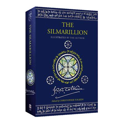 英文原版小说 The Silmarillion 精灵宝钻 精装插画版 托尔金 英文版 进口英语原版书籍
