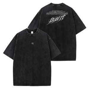 StrayKids2026-2027演唱会RunIt周边同款短袖T体恤纯棉印花上衣服