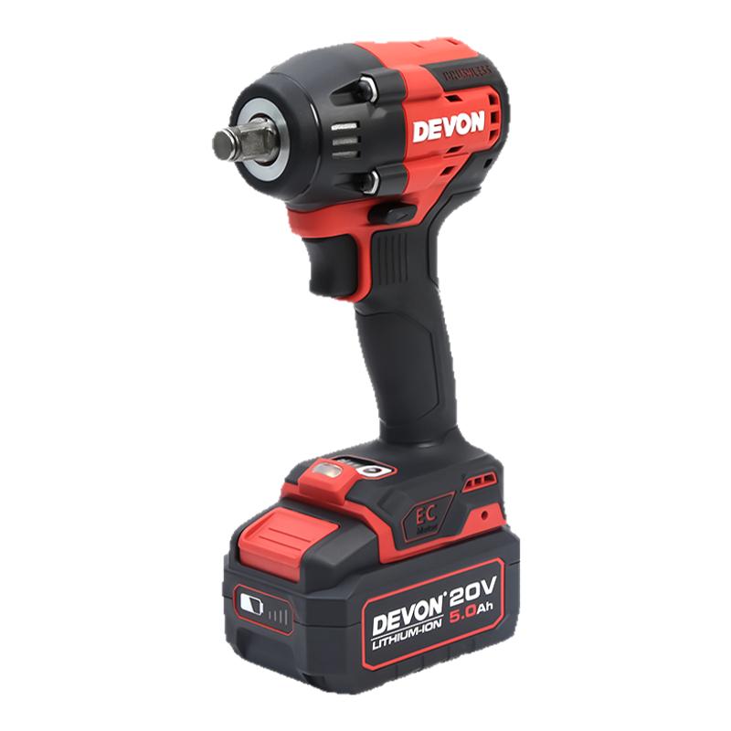 大有5765锂电冲击扳手500牛无刷架子工充电式汽修大扭力电动风炮