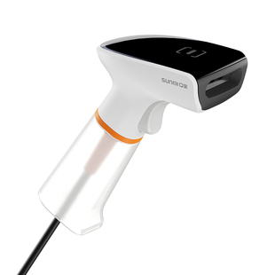 商米Q宝条码扫码枪超市收银机扫描枪有线二维码识别激光扫描机仓库出入库快递扫码机医保电子凭证扫描器盒子