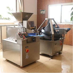 5700个面团每小时全自动连续分割滚圆机25 100g可按客户要求制作