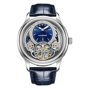HANBORO衡宝罗骑士系列手表镂空全自动机械表男送男友送老公礼物