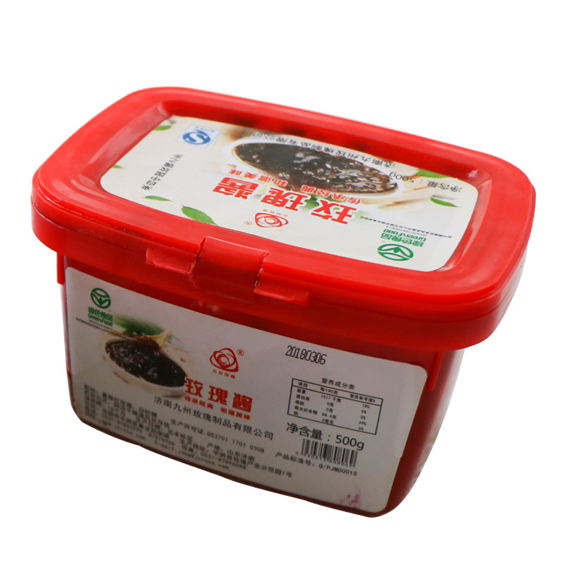 蜜食用馅料酱500g包装包邮玫瑰酱