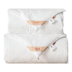 高端蚕丝被100桑蚕丝春秋子母被被芯冬季被子官方旗舰店正品冬被