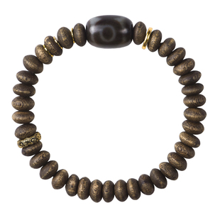 木醉【司命】天然沉香手串男士八分沉奇楠算盘珠文玩情人节礼物