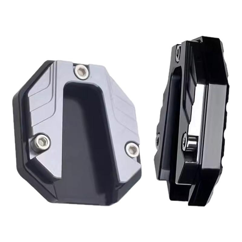 电动车边撑垫脚撑垫摩托车侧脚架垫加大底座加宽脚垫电动车侧边撑