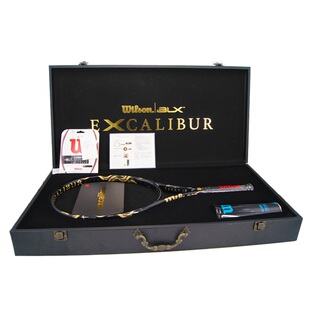 正品Wilson威尔逊Excalibur 金玄剑 礼品套装休闲球拍 碳素网球拍