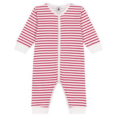 法国Petitbateau小帆船童装婴幼儿条纹连体衣A0BB1