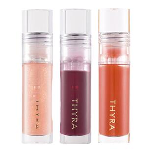 谢欣桐 THYRA昙雅唇油唇釉玻璃镜面透明唇蜜水光护唇滋润女团平价