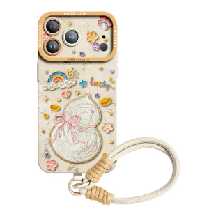发财葫芦适用苹果17promax手机壳iPhone17新款17pro套pro白色16腕带17e防摔15硅胶13女14挂绳13巨好看全包爆p