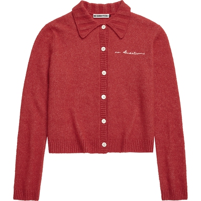 NO DIRECTION+polo领针织开衫N610214660A52