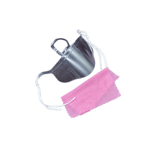 餐饮防飞沫透明微笑口罩高透防雾口屏厨房餐厅用可调节一次性手套