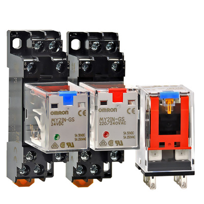 正品欧姆龙MY2N-GS-R继电器10A