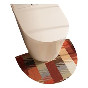 马桶地垫u型厕所卫生间防滑脚垫座便器边缘防溅尿硅藻泥吸水地毯