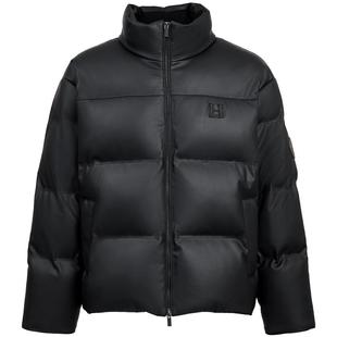 SEASON HIGH男装冬季羽绒服宽松立领时尚百搭纯色通勤长袖外套