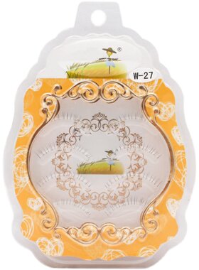 下睫毛透明梗自然假睫毛磨尖