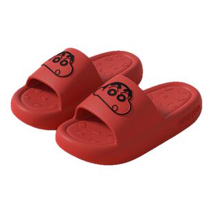 利达妮蜡笔小新红色拖鞋结婚一对2026新款喜庆洗澡防滑情侣凉拖女