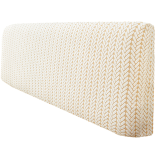 2026高端弹力万能通用床头套罩保护遮丑神器木皮软包靠背盖布艺巾