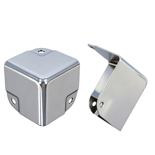 304不锈钢包角防撞角加厚金属包角五金航空箱音响箱护角加厚包角