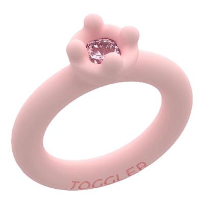 TOGGLER可爱宝石硅胶戒指秋冬