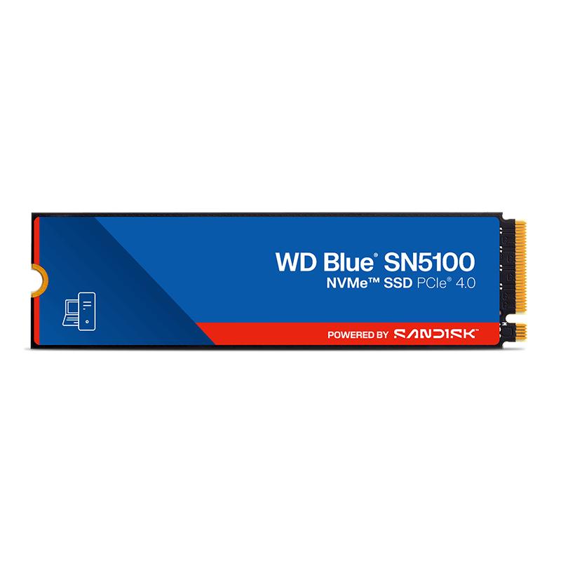 闪迪原西数WD Blue SN5100 固态硬盘m.2 笔记本台式ssd硬盘蓝盘