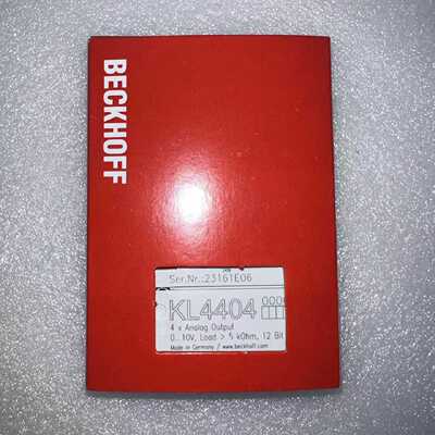 倍福KL4404倍福模块PLC现货全新正品顺丰包邮欢
