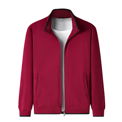 开衫运动卫衣男装春秋加绒保暖