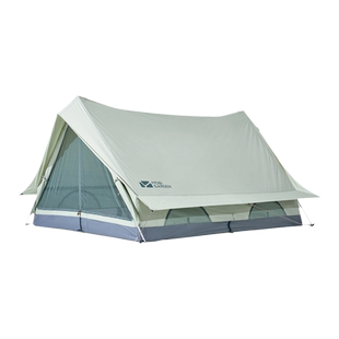 Glamping牧高笛户外家庭轻奢纪元150大空间野营加厚棉布露营帐篷