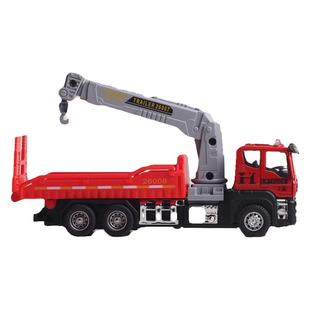 儿童起重机小吊车工程车男孩道路救援拖车宝宝惯性合金消防玩具车