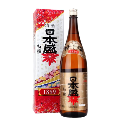 日本盛特选清酒1800ml日本兵库微辛1.8升2026年新日期