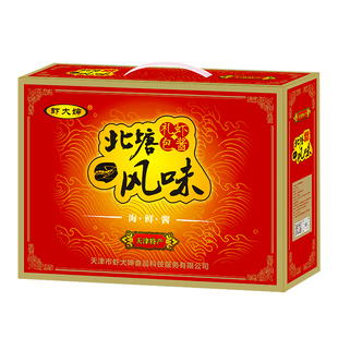 天津虾酱虾大婶北塘风味虾酱礼盒8瓶装海鲜酱特产大礼包 节日礼品