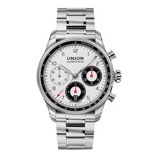 Union格拉苏蒂宇联德国手表贝利士太极白熊猫机械男士腕表