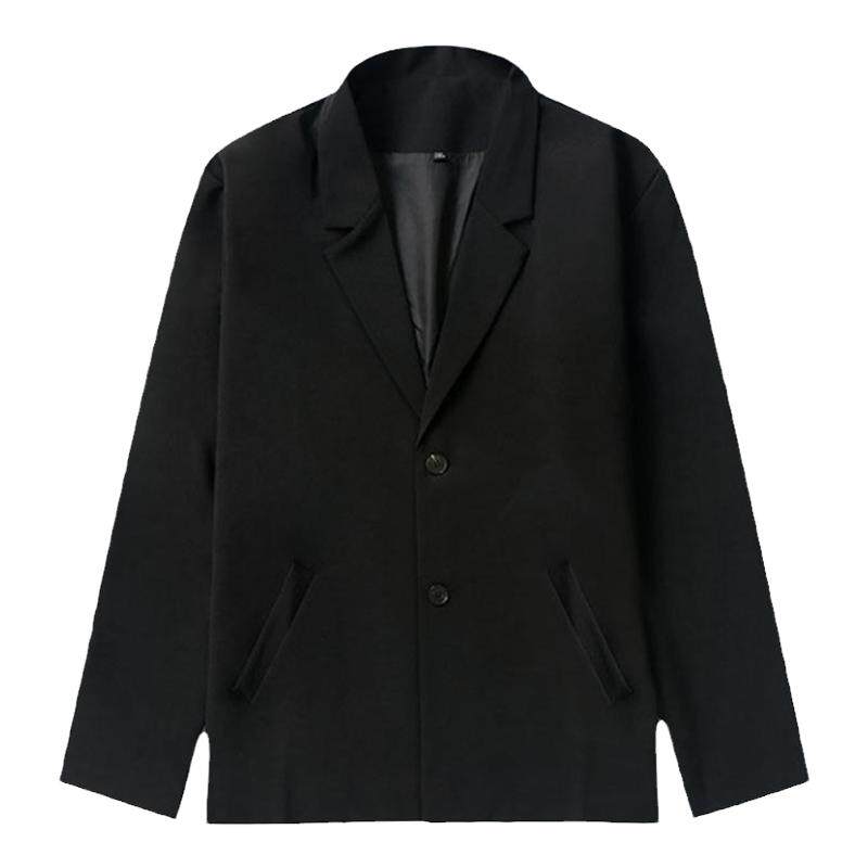 制服男西装外套高中毕业班服套装