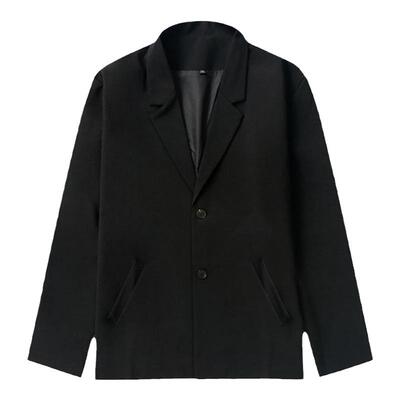 制服男西装外套高中毕业班服套装