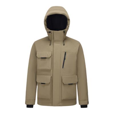 波司登连帽工装羽绒服