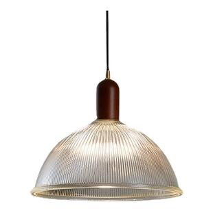 中古餐厅灯现代氛围灯具复古原木民宿卧室床头灯餐桌吧台小吊灯