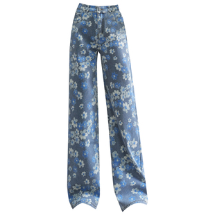 郑州女裤牛仔裤女秋冬2025年新款爆款时尚洋气胖MM加绒高级感裤子