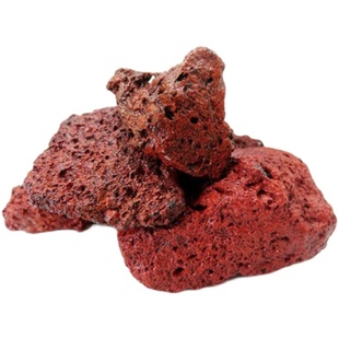 红火山石切片火山岩条火山石板绑莫斯火山石条不规则单面切火山石