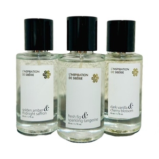 西伯利亚灵感香水1号香水/6号香水/9号香水/泰加森林香水试香小样