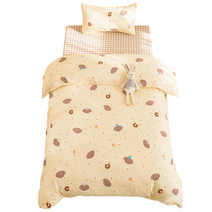 A类双层纱儿童纯棉被套单件1.2x1.5x2.0米150x200cm被罩秋季定做