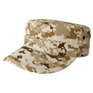 定制大小头围户外军迷作战迷彩小兵帽子平顶棒球鸭舌帽战术美式男