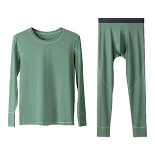 焦点探索男士内衣套装薄款莫代尔棉秋冬季打底裤抑菌裆秋衣Jowdia