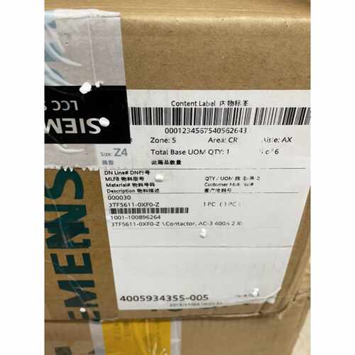 （议价）接触器3TF56110XF0加辅助就是3TF56