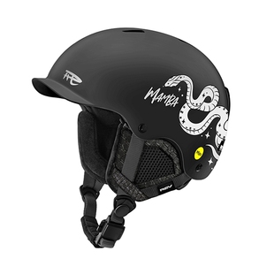 REV锐伍黑曼巴蛇年生肖系列滑雪头盔MIPS亚洲头型蔡司C6滑雪眼镜