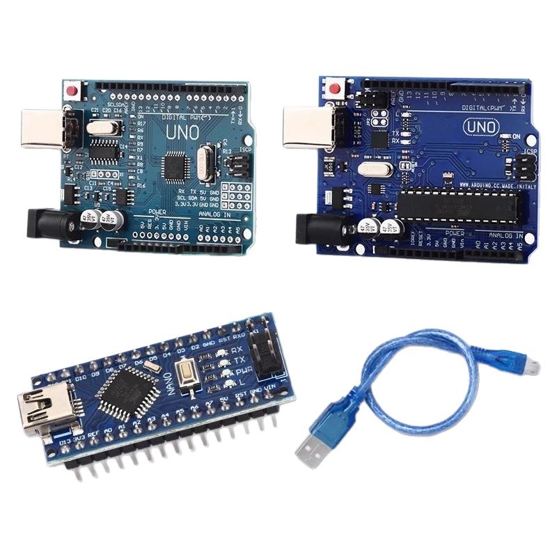 鹿小班UNO-R3开发板套件arduino nano兼容控制单片机模块改进版