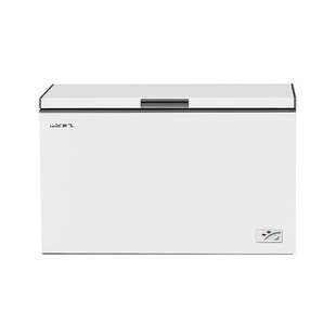 新飞冰柜家用冷藏冷冻两用商用大容量400L卧式岛柜雪糕柜节能省电